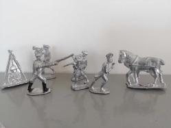 Atlı Asker Kurşun Asker Lotu -- Lot No 4