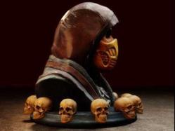 Scorpion Bust- Mortal Kombat - 13 cm