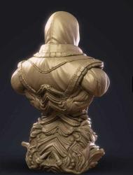 Scorpion Bust- Mortal Kombat - 13 cm