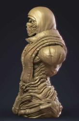 Scorpion Bust- Mortal Kombat - 13 cm