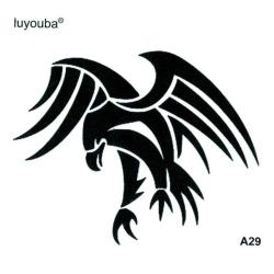 Kartal Su Geçirmez Tattoo Kol Bilek Omuz Sırt Dövmesi Geçici Dövme