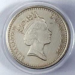 5 Pence 1990 -97 Arası Great Britain Elizabeth II Beş Peni Para Birleşik Krallık Kraliçe 2.Elizabeth