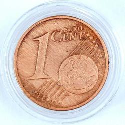 Avusturya Euro 1 Cent 2015 Para Devamsız Hanedan Çiçeği Viyana Madeni Orjinal Avrupa Birliği Bakır