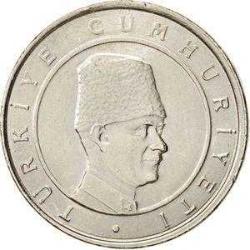 2001 - 2005 Arası orta kondiyon 100.000 Lira Saklama Kapsül İçinde Bakır Nikel Madeni Para Türk Lirası