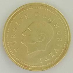 1995 -2001 Arasında Çok Temiz 5000 Lira Saklama Kapsülü Pirinç Madeni Para Türk Lirası Metal Sikke