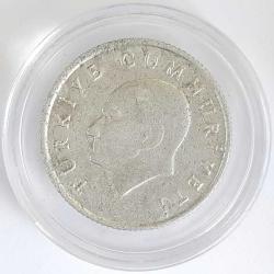 1984 - 1990 Arasında Temiz 5 Lira Saklama Kapsülünde Madeni Para Türk Lirası Alüminyum Metal Sikke