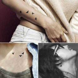Geçici Dövme King Queen Crown Kral Tacı Taç Su Geçirmez Geçici Ufak Vücut Dövmesi Bay Bayan Tattoo