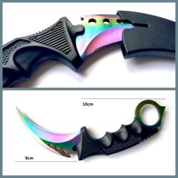 OMENİV'DEN CS GO OYUNCAK KARAMBİTE KARAMBİT ÇAKI BIÇAK DELİKLİ RENKLİ