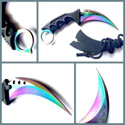 OMENİV'DEN CS GO OYUNCAK KARAMBİTE KARAMBİT ÇAKI BIÇAK DELİKLİ RENKLİ