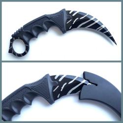 OMENİV'DEN ORİJİNAL CS GO OYUNCAK KARAMBİTE KARAMBİT ÇAKI BIÇAK ANTRASİT LEOPAR BASKILI