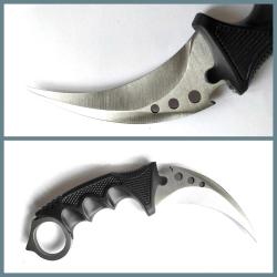 OMENİV'DEN ORİJİNAL CS GO OYUNCAK KARAMBİTE KARAMBİT ÇAKI BIÇAK ÇELİK DELİKLİ