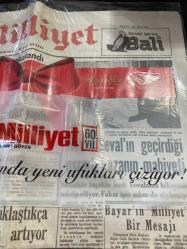 Milliyet gazetesi 3 Mayıs 1950 yıl 1 sayı 1 tıpkı basım 60. Yıl