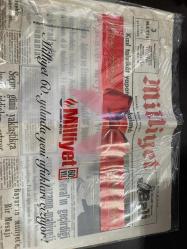 Milliyet gazetesi 3 Mayıs 1950 yıl 1 sayı 1 tıpkı basım 60. Yıl
