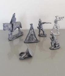 Atlı Asker Kurşun Asker Lotu -- Lot No 22