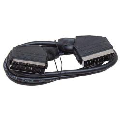 1.2metre 7mm SCART kablo tırnaklı [ scart erkek ] [ scart erkek ] r1c5 m2912 m2274 m1158 jetnetcomtr