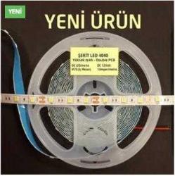 5 METRE 3 ÇİPLİ BEYAZ 4040 ŞERİT LED DOUBLE PCB