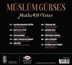 müslüm gürses mutlu ol yeter cd jelatinli cd