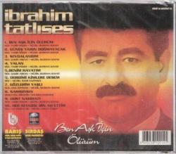 ibrahim tatlıses-ben aşk için ölürüm-cd-ilk baskı-jelatinli cd