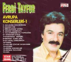 ferdi tayfur avrupa konserleri 1-nisan yağmuru-çeşme-cd-1-ÇOK NADİR BASKI-SIFIR-AMBALAJINDA CD