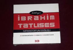 ibrahim tatlıses-koleksiyon 3 cd-ben insan değil miyim-veremli kız-cd-TÜKENEN BASKI-AMBALAJINDA CD