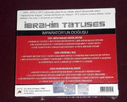 ibrahim tatlıses-koleksiyon 3 cd-ben insan değil miyim-veremli kız-cd-TÜKENEN BASKI-AMBALAJINDA CD