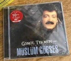 müslüm gürses sen olmayınca boşaymış meğer cd 2006-gönül teknem-BASKISI TÜKENDİ AMBALAJINDA -NADİR CD
