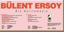 plak-bülent ersoy-biz ayrılamayız-ambalajında sıfır-hiç açılmamış LP