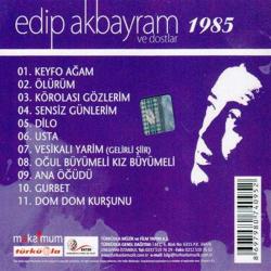 edip akbayram ve dostlar-1985-cd-BASKISI TÜKENDİ- AMBALAJINDA CD