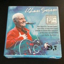 İlhan şeşen-koleksiyon-5 cd-58 şarkı-neler oluyor bize-ambalajında cd