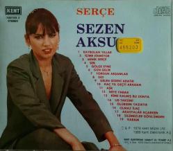 sezen aksu-cd-serçe-1989-kaybolan yıllar-KENT BASIM-BASKISI TÜKENDİ- AMBALAJINDA CD
