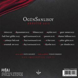 ogün sanlısoy-akustik-2012-cd-AMBALAJINDA SIFIR CD