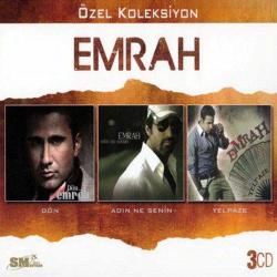 emrah-özel koleksiyon-3 cd-dön-adın ne senin-yelpaze-nadir baskı- AMBALAJINDA CD
