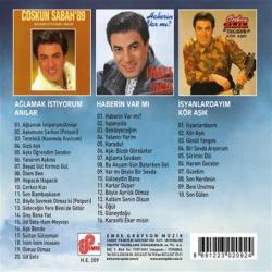 coşkun sabah-cd-arşiv seri-anılar-haberin var mı-isyanlardayım-3 cd-ambalajında cd
