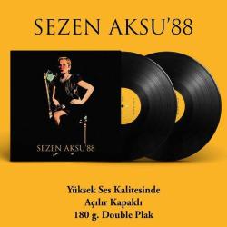plak-sezen aksu-88-lp-sarışın-unut-ambalajında sıfır-hiç açılmamış LP
