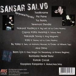 sansar salvo-seremoni efendisi-cd-nadir-BASKISI TÜKENDİ-ambalajında cd