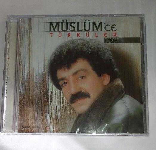 müslüm gürses cd müslümce türküler-2001-nadir cd-AMBALAJINDA CD