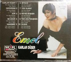 emel müftüoğlu-emel-cd-karlar düşer ambalajında cd