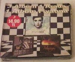 sıla-imza-feridun düzağaç-mustafa-3 lü cd-TÜKENEN BASKI-AMBALAJINDA CD