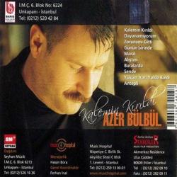 AZER BÜLBÜL-azer bülbül-kalemin kırıldı-ambalajında cd