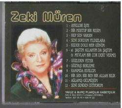 zeki müren ayrıldık işte cd kanımda kıvılcım barkodsuz baskı jelatinli cd