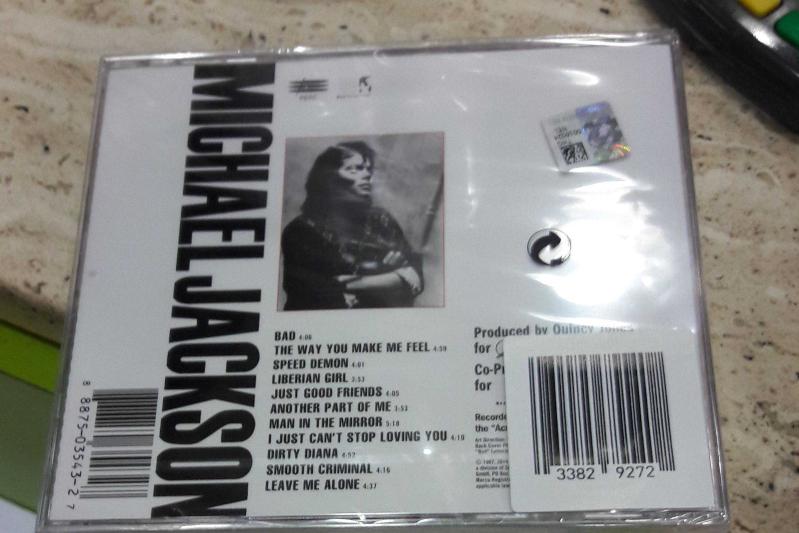 MICHAEL JACKSON-mıchael jackson-bad-Bad (Jewelcase Version)sony