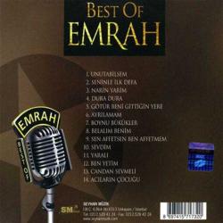 EMRAH-emrah-best of unutabilsem dura dura narin yarim boynu bükükler cd-ÇOK NADİR-TÜKENEN BASKI- AMBALAJINDA CD