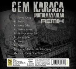 CEM KARACA-cem karaca-unutulmayanlar remix-cd--TÜKENEN BASKI-AMBALAJINDA CD