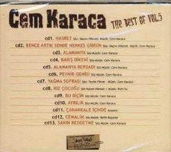 CEM KARACA-cem karaca-the best of vol 5-cd-nadir BASKI-TÜKENEN BASKI-AMBALAJINDA CD