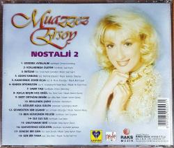 muazzez ersoy-cd-nostalji 2-intizar-severek ayrılalım-raks müzik-cd-BASKISI TÜKENDİ-AMBALAJINDA CD