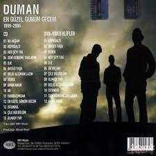 DUMAN-duman-en güzel günüm gecem-1999-2006-2 cd li BASKI-ÇOK NADİR-BASKISI TÜKENDİ-AMBALAJINDA CD