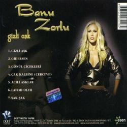 BANU ZORLU-banu zorlu-cd-gönül çiçekleri-gizli aşk- BASKISI TÜKENMİŞ SIFIR CD