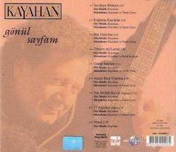 KAYAHAN-kayahan-cd-gönül sayfam-UNIVERSAL BASKI-AMBALAJINDA CD