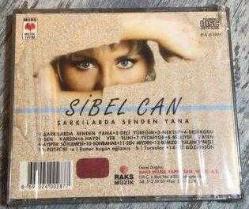 sibel can-cd-şarkılarda senden yana-1995-ESKİ BANDROLLÜ-RAKS MÜZİK-TÜKENEN BASKI-AMBALAJINDA CD