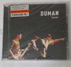 DUMAN-duman-konser-cd-16 şarkılı baskı-bu akşam-her şeyi yak-2003-ambalajında cd